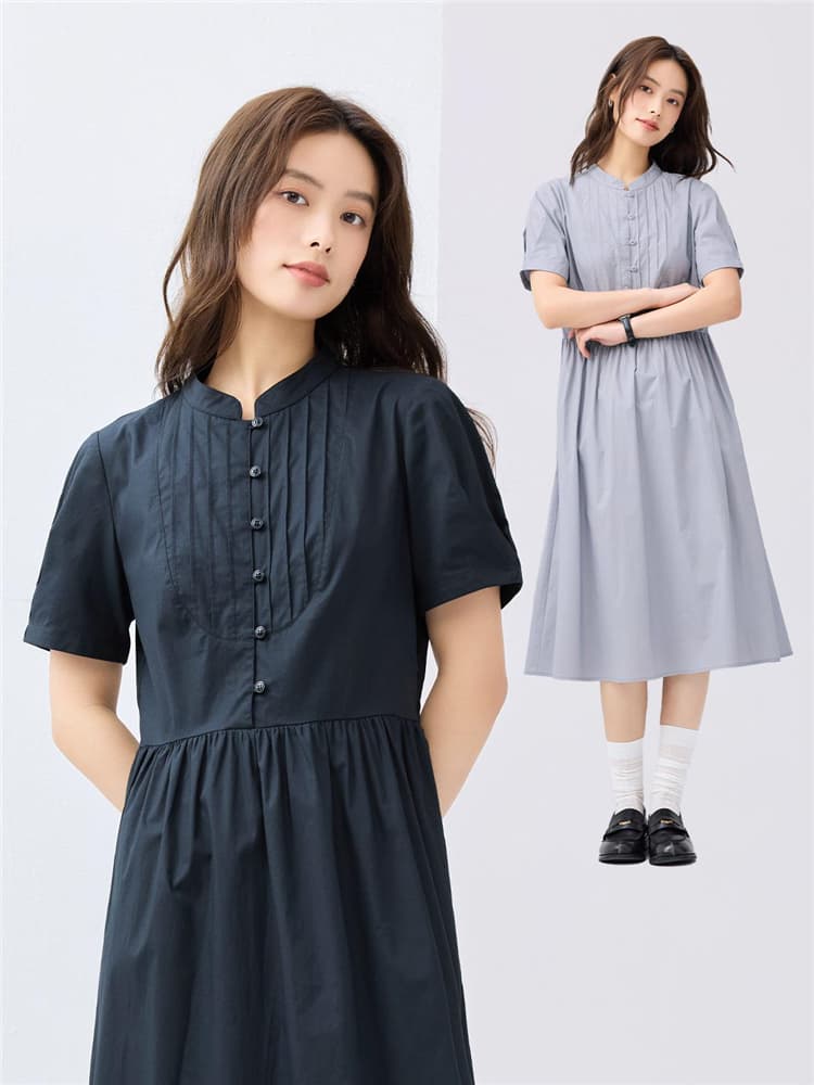 ノーカラージャケット リネン
